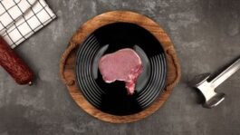 Cooked Meat in the Freezer