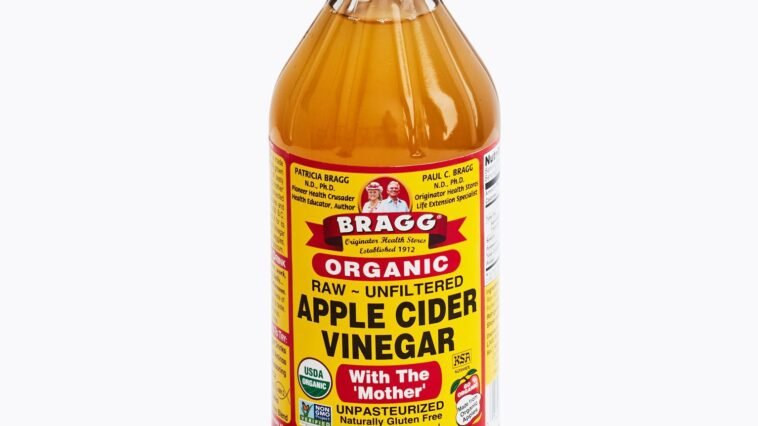 Apple Cider Vinegar in Fridge