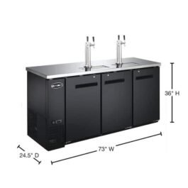 Exploring Keg Fridges With Taps: Features, Setup, And Benefits